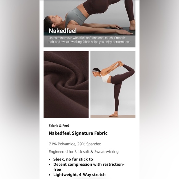 CRZ butter yoga High-Waisted Black Leggings size large - Picture 5 of 8